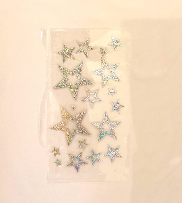Stjerner holografiskglitter